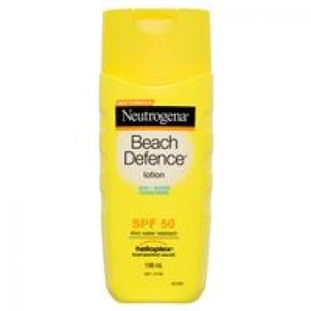 Neutrogena Beach Defence Sunscreen Water + Sun Barrier Lotion SPF 50 198mL