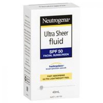 Neutrogena SPF 50+ Ultra Sheer Fluid 40ml