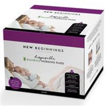 New Beginnings Bamboo Breast Pads 50 Pack