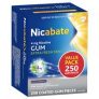 Nicabate Gum 4mg Extra Fresh 250 Pieces Exclusive Size