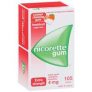 Nicorette Quit Smoking Extra Strength Fresh Fruit Chewing Gum 4mg 105 Pieces