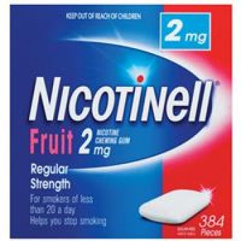 Nicotinell Fruit Gum 2mg 384 Pack