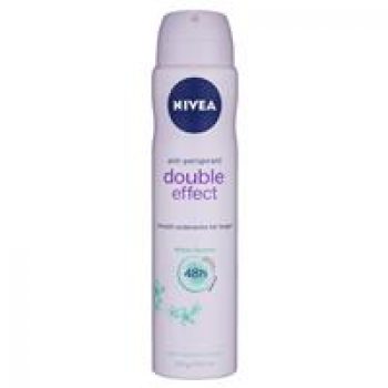 Nivea for Women Deodorant Aerosol Double Effect White Senses 250ml