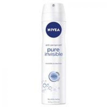 Nivea for Women Deodorant Aerosol Pure Invisible 250ml