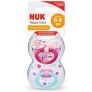 NUK Happy Days Silicone Soother 0-6 Months Twin Pack