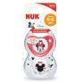 Nuk Mickey Mouse Silicone Soother 0-6 Months 2 Pack