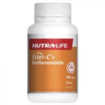 Nutra-Life Ester C 1000mg + Bioflavonoids 100 Tablets
