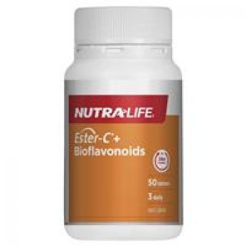 Nutra-Life Ester C 1000mg + Bioflavonoids 50 Tablets