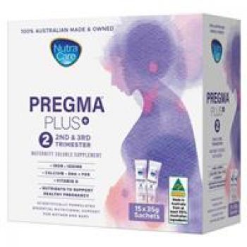 NutraCare Pregma Plus Pregnancy Formula Stage 2 15x35g Sachets