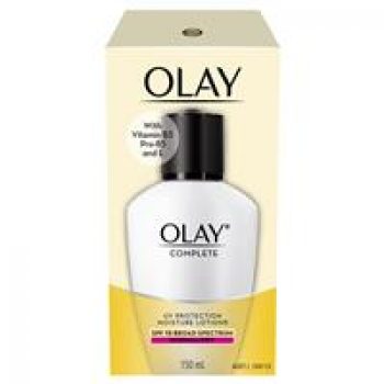 Olay Complete UV Protection Moisturiser Lotion Normal/Dry SPF15 150mL