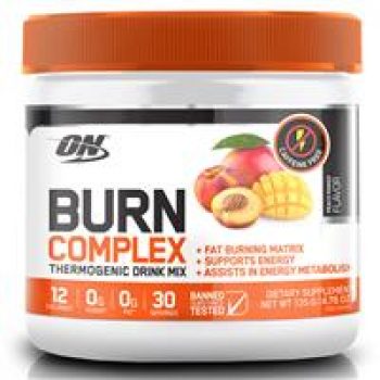 Optimum Nutrition Burn Complex Caffeine Free Peach Mango 30 Serve 135g Online Only