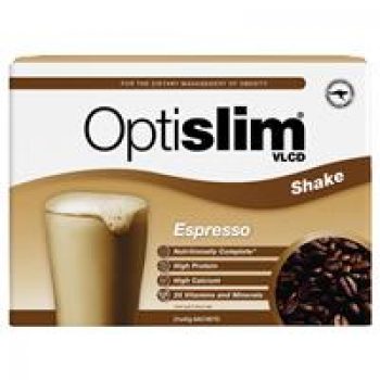 Optislim VLCD Meal Replacement Shake Espresso 21x43g Sachets