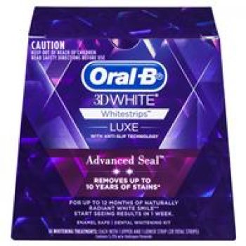 Oral B 3D White Luxe Advance Seal 14 Whitening Treatments