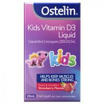 Ostelin Kids Vitamin D3 Liquid 20ml