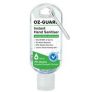 Oz Guard Instant Hand Sanitiser Hospital Strength Formula 50ml Tube with Carabiner Clip