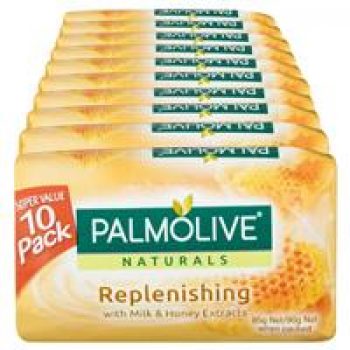 Palmolive Naturals Replenishing Bar Soap Milk & Honey 10 x 90g