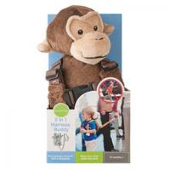 Playette 2-In-1 Harness Buddy Monkey Online Only