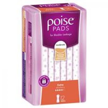 Poise Pads Extra 12