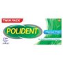 Polident Denture Adhesive Cream Flavour Free 2X60g Pack Exclusive Size