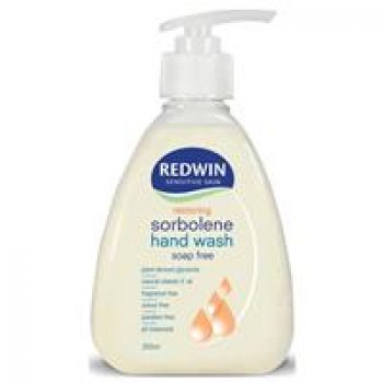 Redwin Sorbolene Hand Wash with Vitamin E Pump 250ml