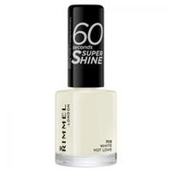 Rimmel 60 Seconds Nail Polish White Hot Love