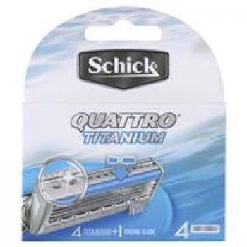 Schick Quattro Titanium Blade 4pk