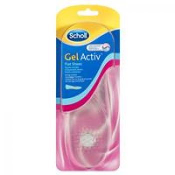 Scholl Gel Activ Insoles For Flat Shoes