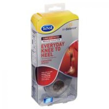 Scholl In Balance Everyday Knee to Heel Orthotic Insole Large
