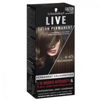 Schwarzkopf Live Salon Permanent 4.45 Rich Chocolate