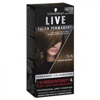 Schwarzkopf Live Salon Permanent 5.6 Auburn Brown