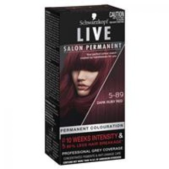 Schwarzkopf Live Salon Permanent 5.89 Dark Ruby Red