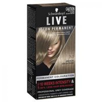 Schwarzkopf Live Salon Permanent 7.1 Medium Ash Blonde