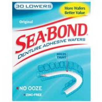 Sea Bond Denture Adhesive Lowers 30