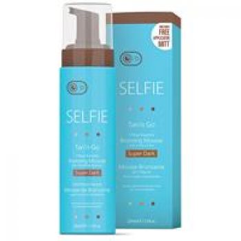 Selfie Tan n Go Mousse Super Dark 220ml