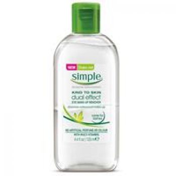 Simple Dual Effect Make Up Remover 125ml