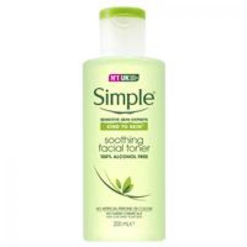 Simple Kind To Skin Facial Toner Soothing 200ml
