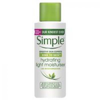 Simple Kind To Skin Light Moisturiser Hydrating 50ml