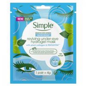 Simple Water Boost Reviving Under Eye Mask 4g