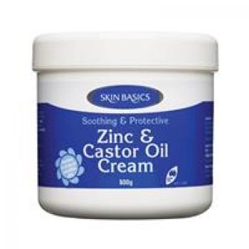 Skin Basics Zinc & Castor Oil Cream 500g