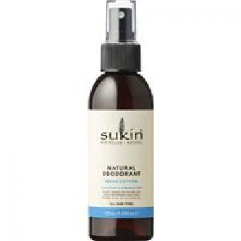 Sukin Natural Deodorant Fresh Cotton 125ml