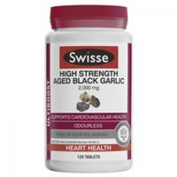 Swisse Aged Black Garlic 120 Tablets