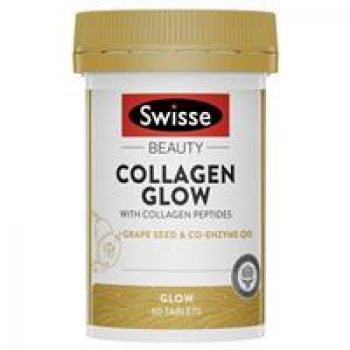 Swisse Beauty Collagen Glow With Collagen Peptides 60 Tablets