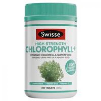 Swisse Chlorophyll+ 1000mg 200 Tablets