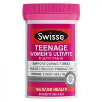 Swisse Teenage Ultivite Women’s Multivitamin 60 Tablets