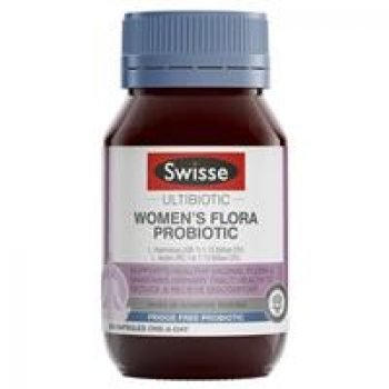 Swisse Ultibiotic Womens Flora Probiotic 30 Capsules