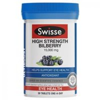 Swisse Ultiboost Bilberry 30 Tablets