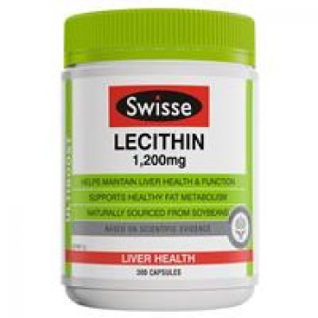 Swisse Ultiboost Lecithin 1200mg 300 Capsules