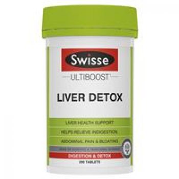 Swisse Ultiboost Liver Detox 200 Tablets