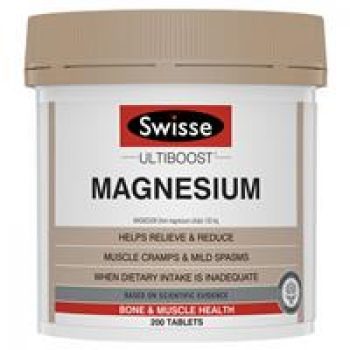Swisse Ultiboost Magnesium 200 Tablets