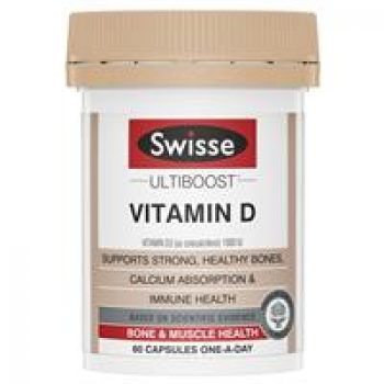 Swisse Ultiboost Vitamin D 60 Capsules